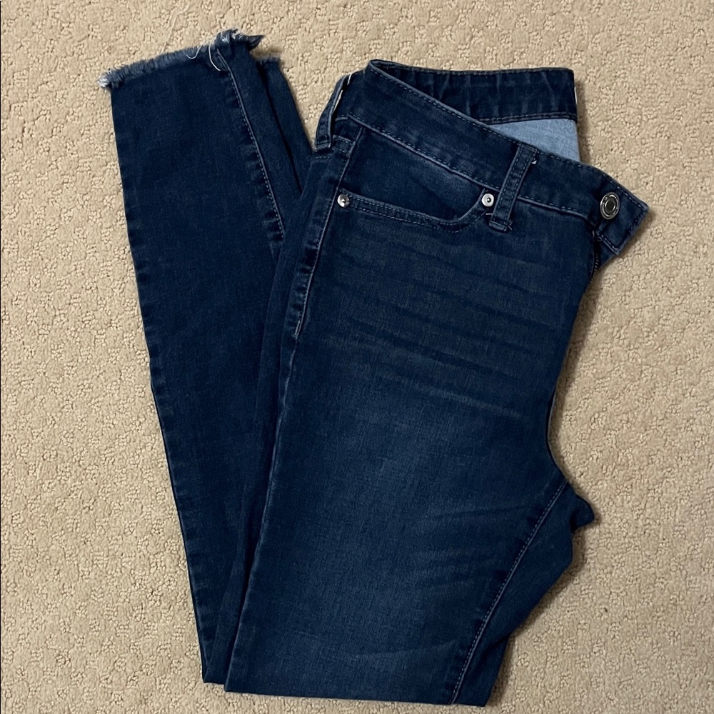 Dark Blue Skinny Jeans Lauren Conrad